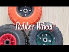 ユーティリティトロリー 10 インチゴムホイール 3.50-4 タイヤと負荷 120LB 空気圧ホイール